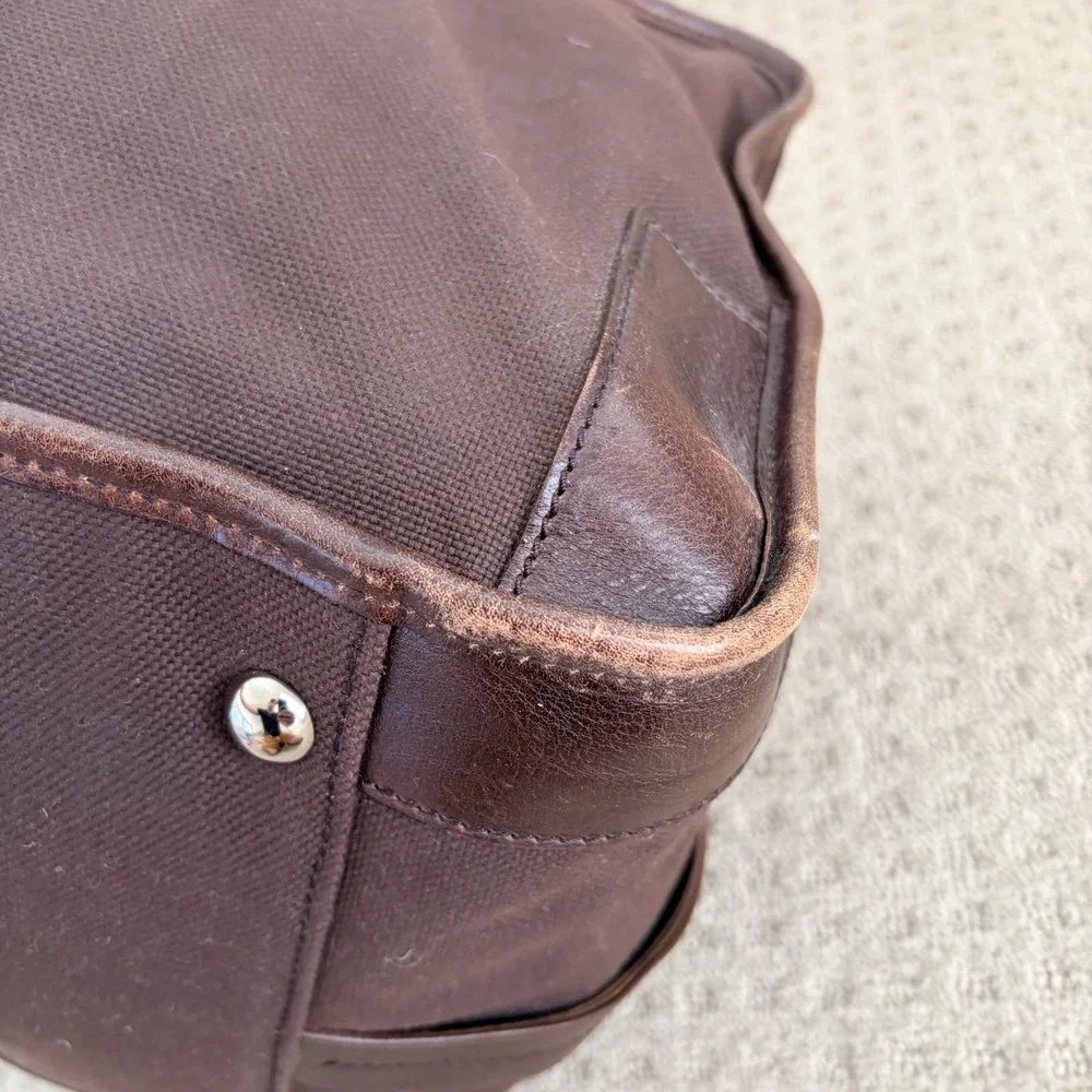 Gucci brown canvas